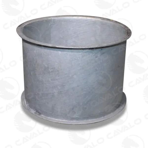 Sleeve socket galv d150 h114