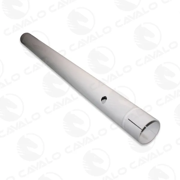 Pipe 90x3.5-1200 PVC w/bead and drilling f/sensor DOL44RG