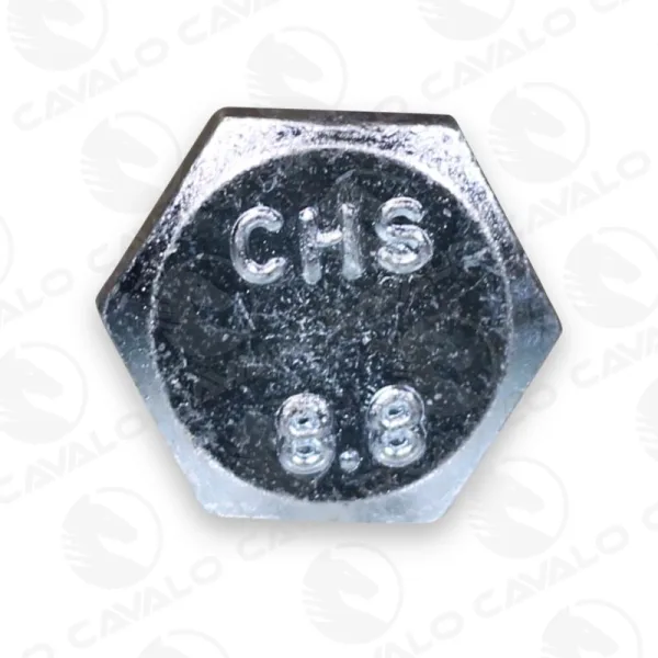 Hexagon head screw M 10x 30 DIN 933 8.8 galv