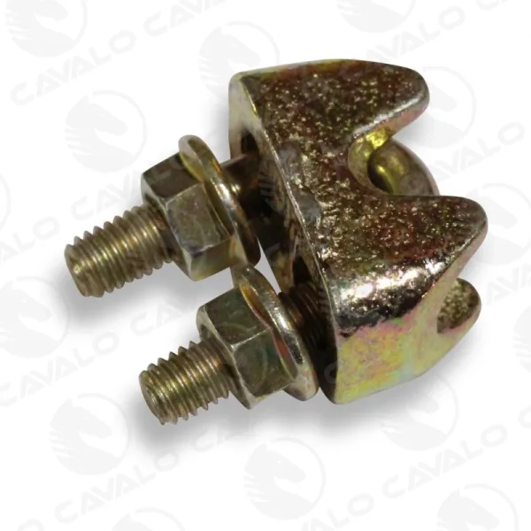 Cable clamp safety 5mm 3/16" DIN EN13411-5 galv NG5